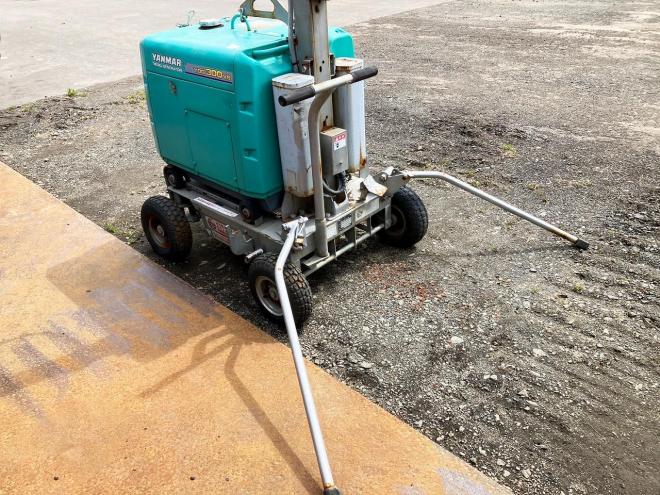 発電機ヤンマー　中古　ライトボーイ　ディーゼル発電機/投光機