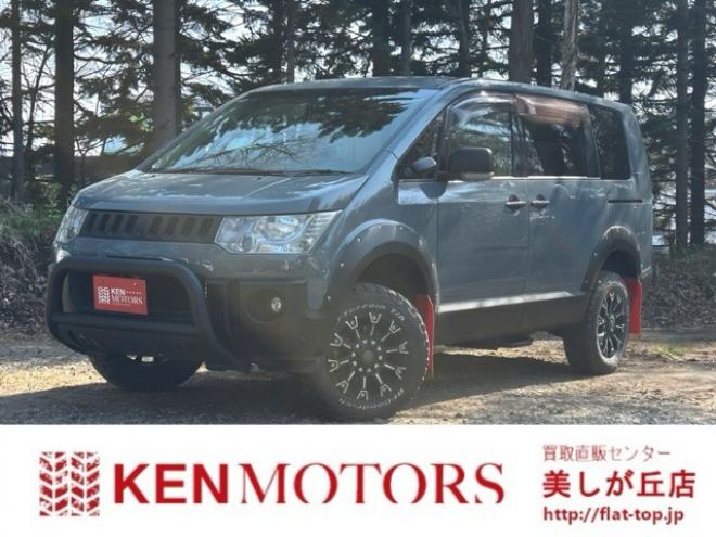 デリカD：5 2.4 G プレミアム 4WD　純正ナビ/両側パワスラ/オートステップ 2400