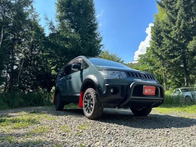 デリカD：5 2.4 G プレミアム 4WD　純正ナビ/両側パワスラ/オートステップ 2400