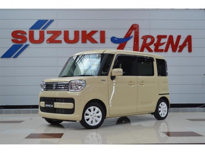 スペーシアハイブリッド X 4WD　セーフティS両側Pスラドア8インチナビLED 660
