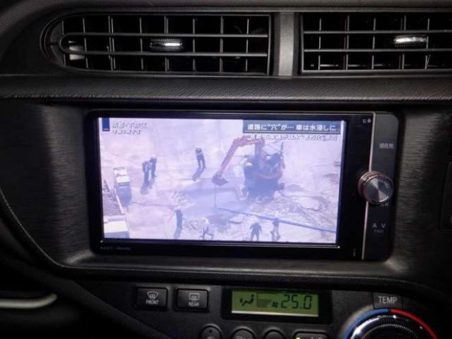 アクア1.5 G ブラックソフトレザーセレクション　本州仕入・ナビ・TV・B/T・レザーシート 2WD 1500