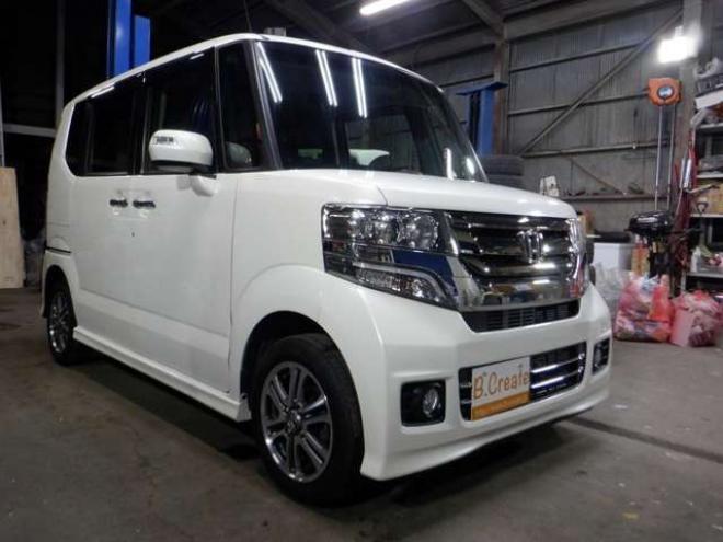 N-BOXカスタムG Lパッケージ 4WD　ナビ・B/T・TV・Bカメラ・ETC・パワスラ 660