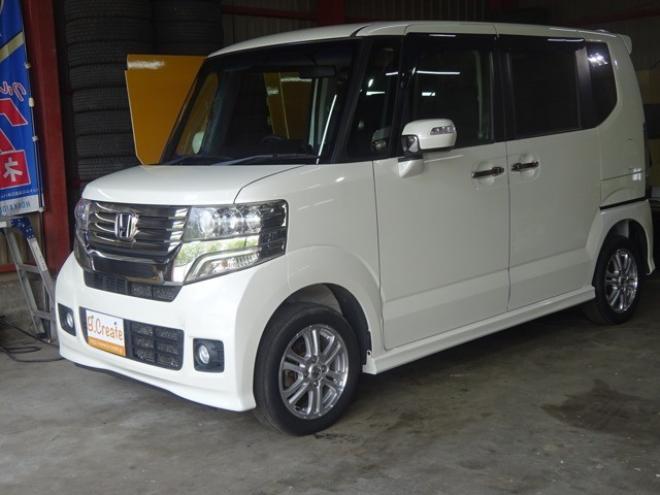 N-BOXカスタムG Lパッケージ 4WD　本州仕入・ナビ・TV・パワスラ・ETC 660