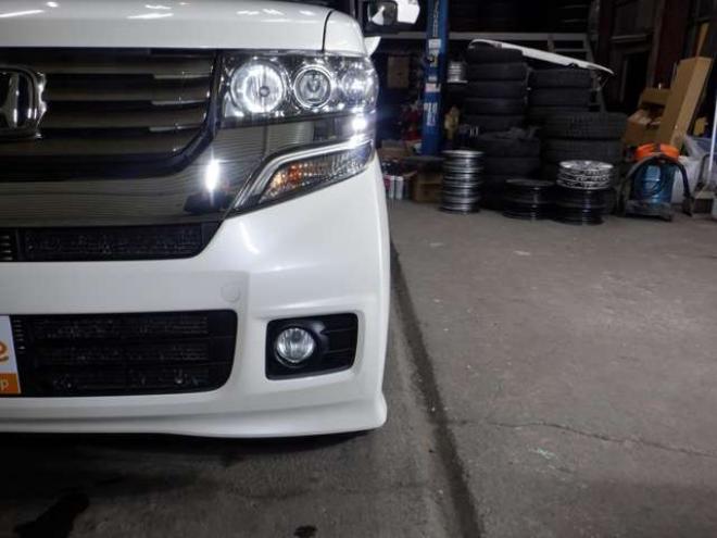 N-BOXカスタムG Lパッケージ 4WD　本州仕入・ナビ・TV・パワスラ・ETC 660