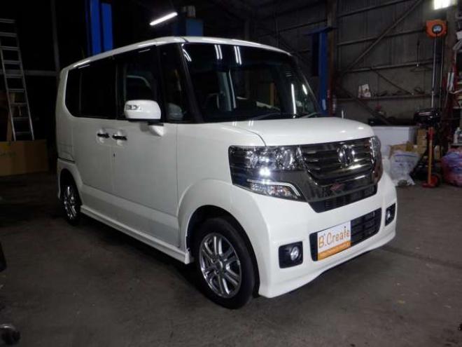 N-BOXカスタムG Lパッケージ 4WD　本州仕入・ナビ・TV・パワスラ・ETC 660