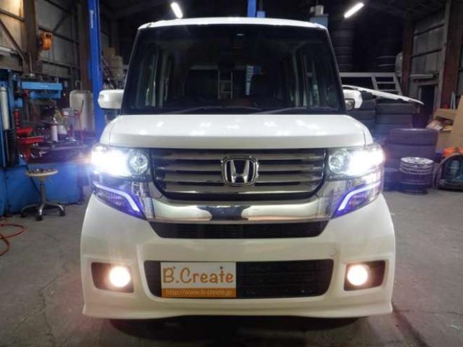 N-BOXカスタムG Lパッケージ 4WD　本州仕入・ナビ・TV・パワスラ・ETC 660