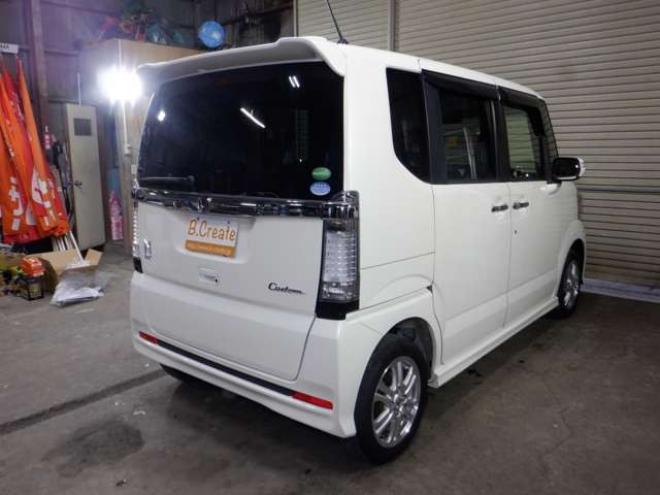 N-BOXカスタムG Lパッケージ 4WD　本州仕入・ナビ・TV・パワスラ・ETC 660