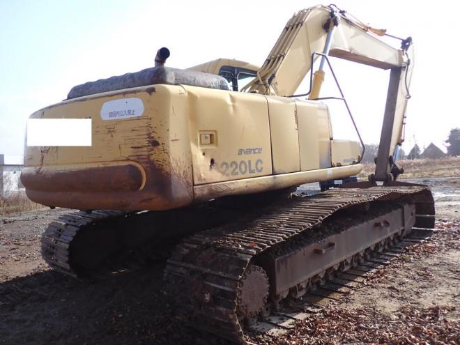 バックホーPC220LC-6E 恵庭ヤード