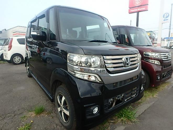 N-BOXカスタムG Lパッケージ 4WD　検9/6ナビテレビフィリップDモニター 660