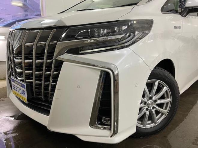 アルファードハイブリッドＳＲ　Ｃパッケージ　本州仕入　寒冷地仕様　禁煙車　ＪＢＬサウンド　プリクラッシュ　レーダークルーズ　社外１７インチＡＷ　社外１７ＡＷ＋スタッドレスタイヤ付　純正ナビ（フルセグ地デジ　ＤＶＤ再生　Ｂｌｕｅｔｏｏｔｈ）＋バックカメラ　両側パワースライドドア　パワーバックドア　純正ブラックレザーシート　２列目エグゼクティブシート　電動オットマン　ＬＥＤヘッドライト　ドライブレコーダー 2500 5Dr