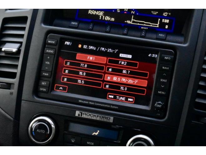 パジェロロング　エクシード　４ＷＤ　本州仕入　ロックフォードサウンド　ＭＫＷ１７インチアルミ　ホワイトレター　ヒッチメンバー付　ナビ／バックカメラ
