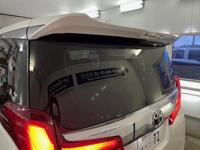アルファードＳ　Ｃパッケージ後期型　本州仕入　禁煙車　プリクラッシュ　レーダークルーズ　レーントレーシング　純正１８インチＡＷ　社外１６ＡＷ＋スタッドレスタイヤ付　純正１０インチナビ（フルセグ地デジ　Ｂｌｕｅｔｏｏｔｈ）＋バックカメラ　純正１２．１インチリアフリップダウンモニター　両側パワースライドドア　パワーバックドア　純正ブラックレザーシート　電動オットマン　ＬＥＤヘッドライト　純正ドライブレコーダー　ステアリングヒーター　シートヒーター＆クーラー　ＥＴＣ 4WD 2500 5Dr