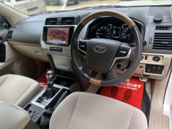 ランドクルーザープラド 2.7 TX 4WD　TRDエアロ/ワンオーナー/ETC/サンルーフ 2700