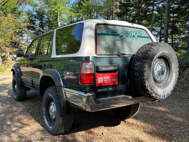 ハイラックスサーフ3.4 SSR-G ワイドボディ 4WD　サンルーフ/ETC/外ナビ/リフトUP/PS/PW 3400