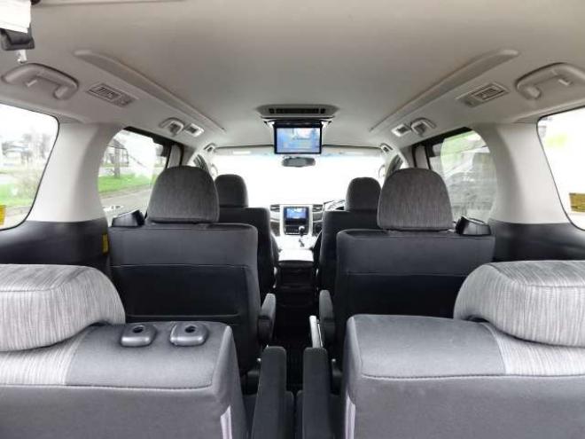 アルファードハイブリッド2.4 SR 4WD　本州車 保証2年 後席モニター両側電動 20AW 2400