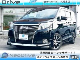 エスクァイア　2.0Xi 4WD　ローンが不安な方＜優遇ローン＞モデリスタ　両側パワスラ　純正ナビ 4WD