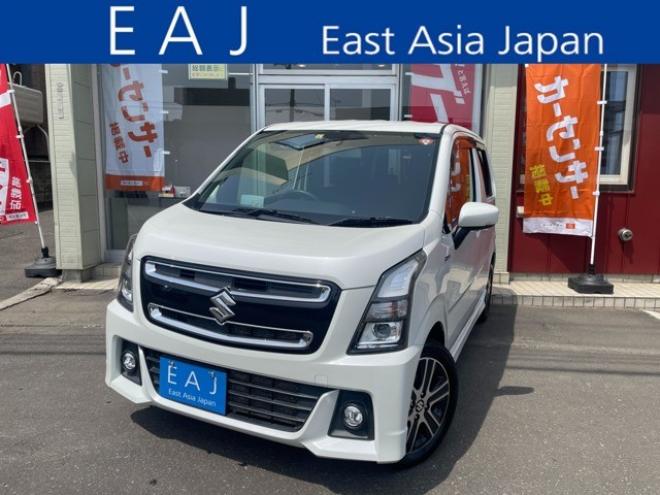 ワゴンRスティングレー ハイブリッド T 4WD　1年保証/BT/ナビ・フルセグ/Bカメラ/ターボ 660