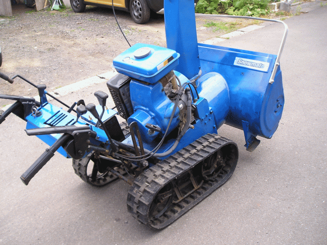 除雪機ヤマハ　８馬力除雪機　ＹＴ－875　サイドクラッチ付　整備済み！