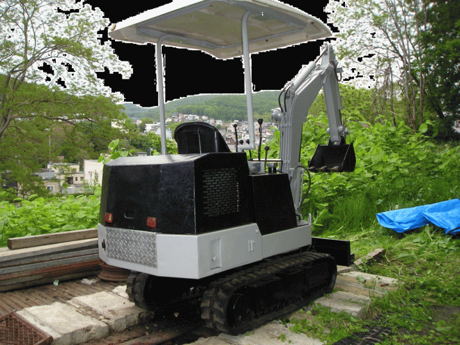 産業機械物ユンボ　メーカーエアマンバックホー　型式　ＨＭ10ＳＧ　整備済み