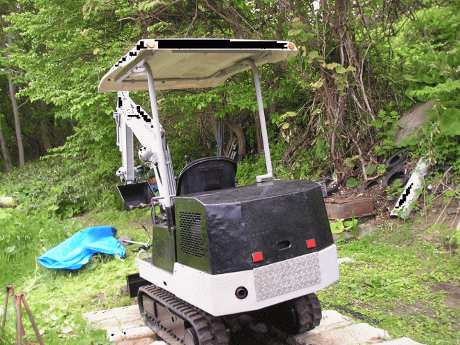 産業機械物ユンボ　メーカーエアマンバックホー　型式　ＨＭ10ＳＧ　整備済み