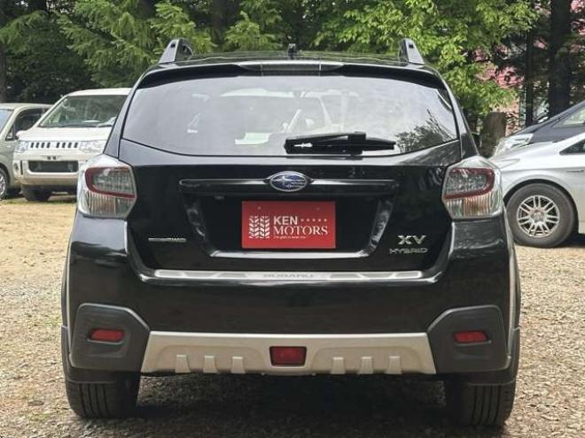 インプレッサXVハイブリッド 2.0i-L 4WD　黒革シート/ETC/社外ナビ/地デジ/Bカメラ 2000