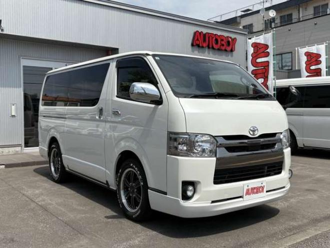 レジアスエース2.8 スーパーGL ダークプライムII ロングボディ ディーゼルターボ 4WD　バン　寒冷地　リアヒーター　スマキー 2800