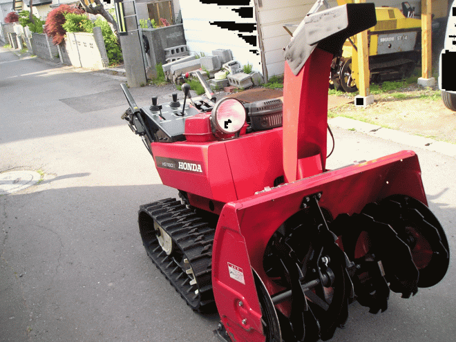 除雪機ホンダ　１１馬力除雪機　ＨＳ＾1180Ｚ　オーガ上下電動油圧式　整備済み！