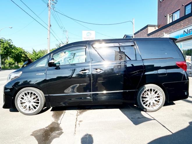 アルファードハイブリッドハイブリッド2.4SR Cパッケージ 4WD　ローンが不安な方＜優遇ローン＞　本州仕入　サンルーフ　ナビ　PWバックドア