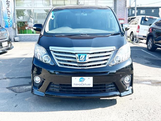 アルファードハイブリッドハイブリッド2.4SR Cパッケージ 4WD　ローンが不安な方＜優遇ローン＞　本州仕入　サンルーフ　ナビ　PWバックドア