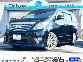アルファードハイブリッド　ハイブリッド2.4SR Cパッケージ 4WD　ローンが不安な方＜優遇ローン＞　本州仕入　サンルーフ　ナビ　PWバックドア
