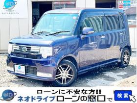 ムーヴコンテ　660カスタムRS 4WD　ローンが不安な方＜優遇ローン＞1年保証　寒冷地仕様　社外ナビ　DVD 