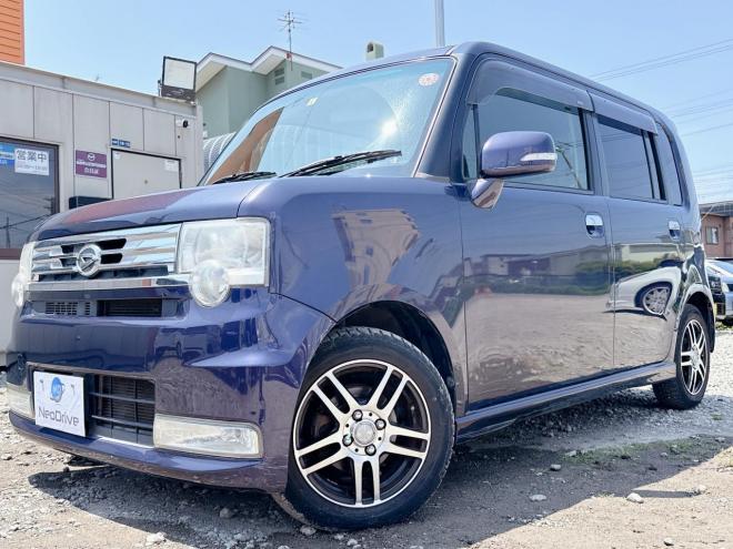 ムーヴコンテ660カスタムRS 4WD　ローンが不安な方＜優遇ローン＞1年保証　寒冷地仕様　社外ナビ　DVD 