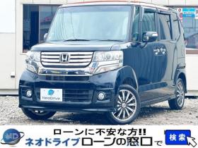 N-BOX　660カスタムGターボパッケージ 4WD　ローンが不安な方＜優遇ローン＞1年保証　本州仕入　両側Pスラ　純正ナビ