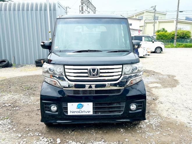 N-BOX660カスタムGターボパッケージ 4WD　ローンが不安な方＜優遇ローン＞1年保証　本州仕入　両側Pスラ　純正ナビ