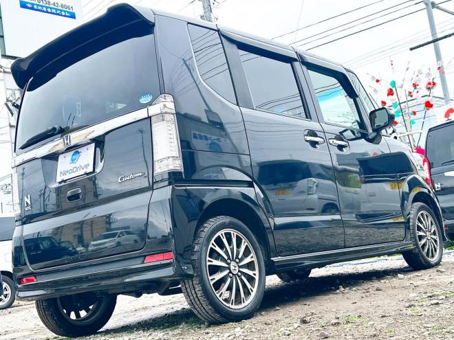 N-BOX660カスタムGターボパッケージ 4WD　ローンが不安な方＜優遇ローン＞1年保証　本州仕入　両側Pスラ　純正ナビ