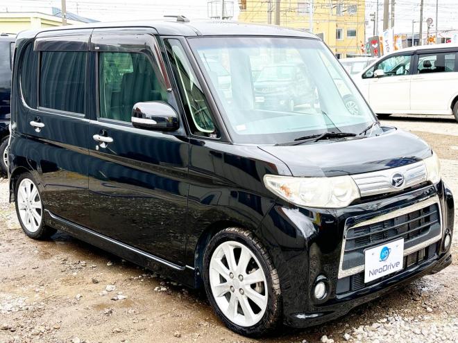 タント660カスタムX 4WD　ローンが不安な方＜優遇ローン＞1年保証　本州仕入　寒冷地仕様　片側Pスラ