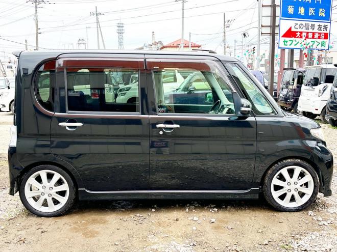 タント660カスタムX 4WD　ローンが不安な方＜優遇ローン＞1年保証　本州仕入　寒冷地仕様　片側Pスラ