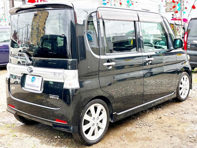 タント660カスタムX 4WD　ローンが不安な方＜優遇ローン＞1年保証　本州仕入　寒冷地仕様　片側Pスラ