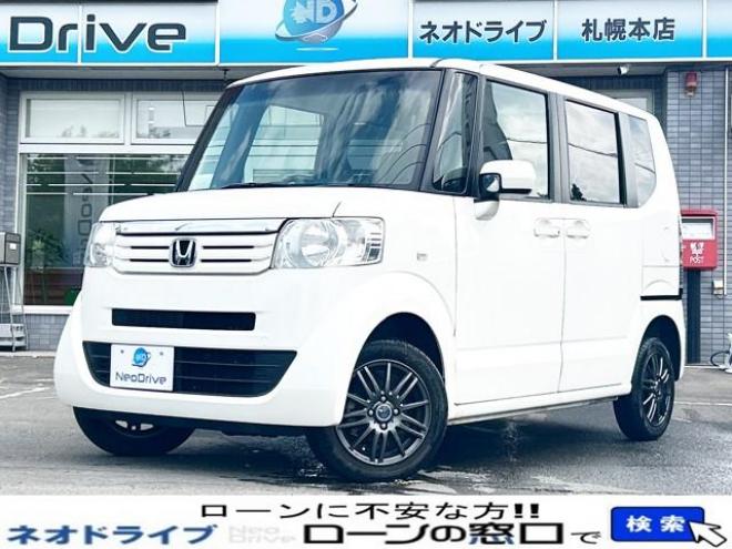 N-BOXG Lパッケージ 4WD　ローンが不安な方＜優遇ローン＞　本州仕入　ナビ　Bカメラ　片側パワスラ