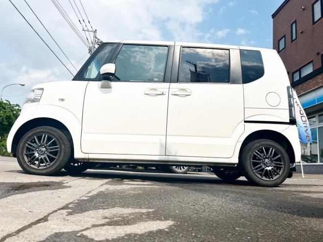 N-BOXG Lパッケージ 4WD　ローンが不安な方＜優遇ローン＞　本州仕入　ナビ　Bカメラ　片側パワスラ