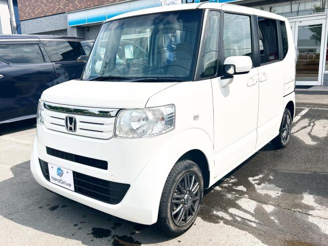 N-BOXG Lパッケージ 4WD　ローンが不安な方＜優遇ローン＞　本州仕入　ナビ　Bカメラ　片側パワスラ