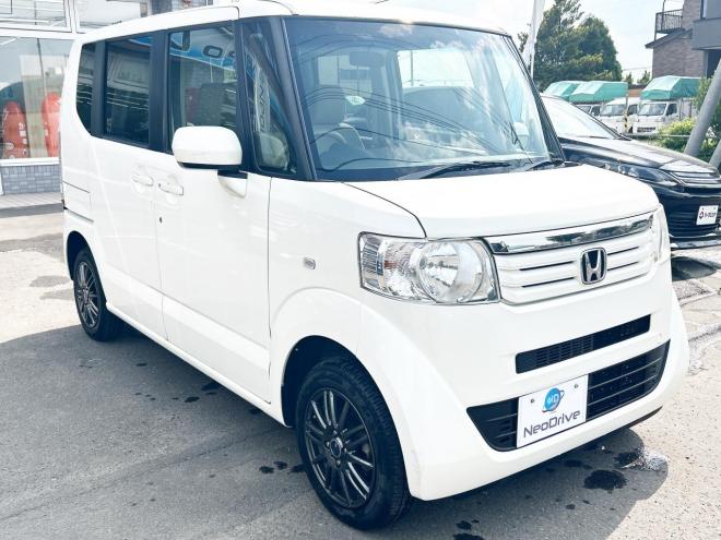 N-BOXG Lパッケージ 4WD　ローンが不安な方＜優遇ローン＞　本州仕入　ナビ　Bカメラ　片側パワスラ