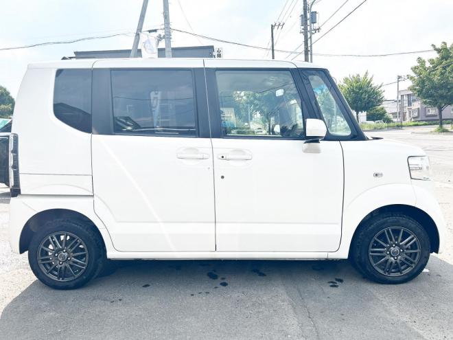 N-BOXG Lパッケージ 4WD　ローンが不安な方＜優遇ローン＞　本州仕入　ナビ　Bカメラ　片側パワスラ