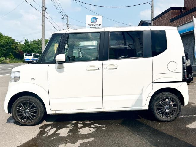 N-BOXG Lパッケージ 4WD　ローンが不安な方＜優遇ローン＞　本州仕入　ナビ　Bカメラ　片側パワスラ