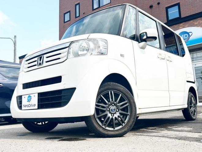 N-BOXG Lパッケージ 4WD　ローンが不安な方＜優遇ローン＞　本州仕入　ナビ　Bカメラ　片側パワスラ