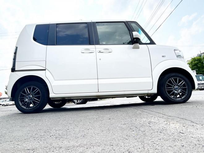N-BOXG Lパッケージ 4WD　ローンが不安な方＜優遇ローン＞　本州仕入　ナビ　Bカメラ　片側パワスラ