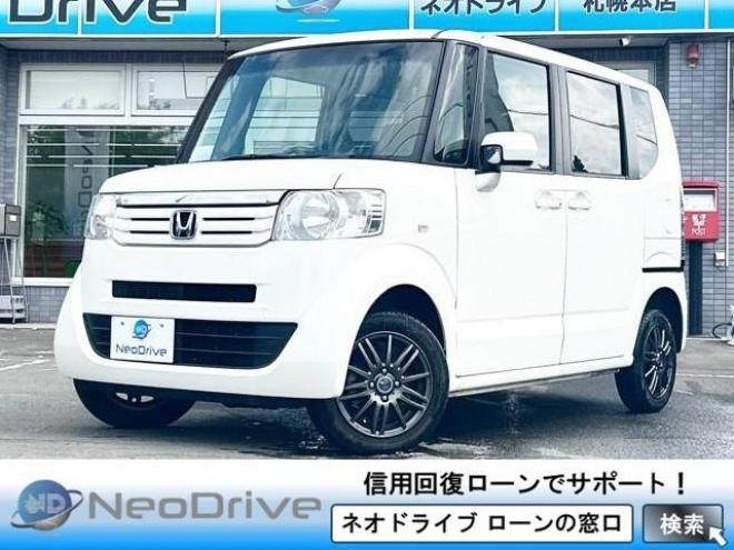 N-BOXG Lパッケージ 4WD　ローンが不安な方＜優遇ローン＞　本州仕入　ナビ　Bカメラ　片側パワスラ