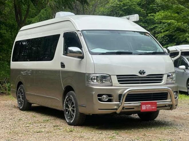 レジアスエース4WD 10人乗り サイドホーニング　サブバッテリー/FFリアヒーター/後席モニタ 2700