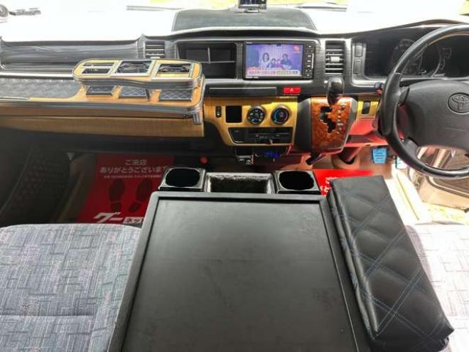 レジアスエース4WD 10人乗り サイドホーニング　サブバッテリー/FFリアヒーター/後席モニタ 2700