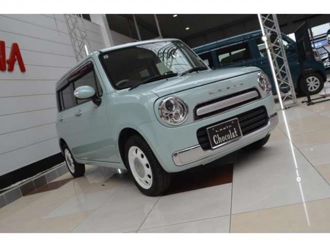 ラパンショコラ X 4WD　1オーナーアイドリングストップSDナビHID 660